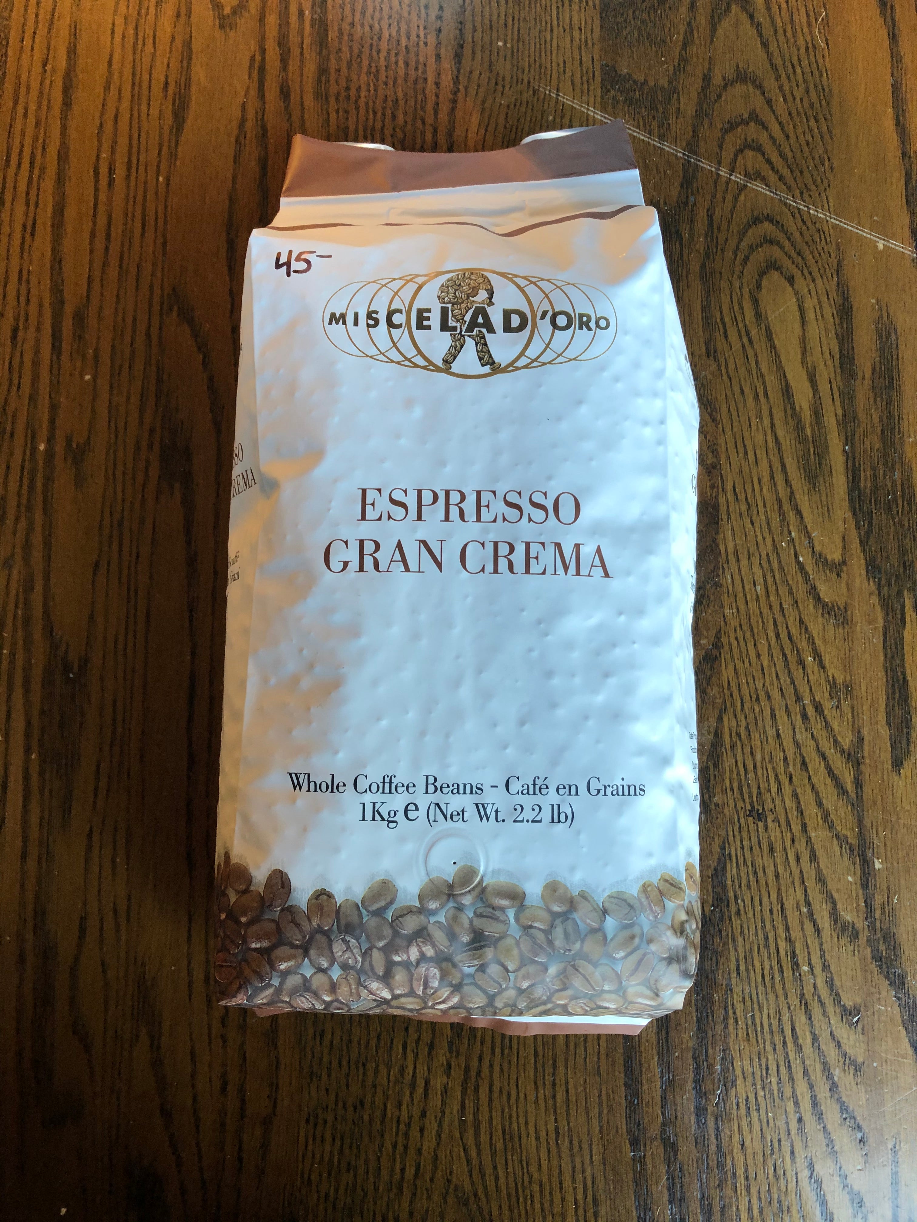 Coffee Miscelad'Oro Gran Crema Espresso
