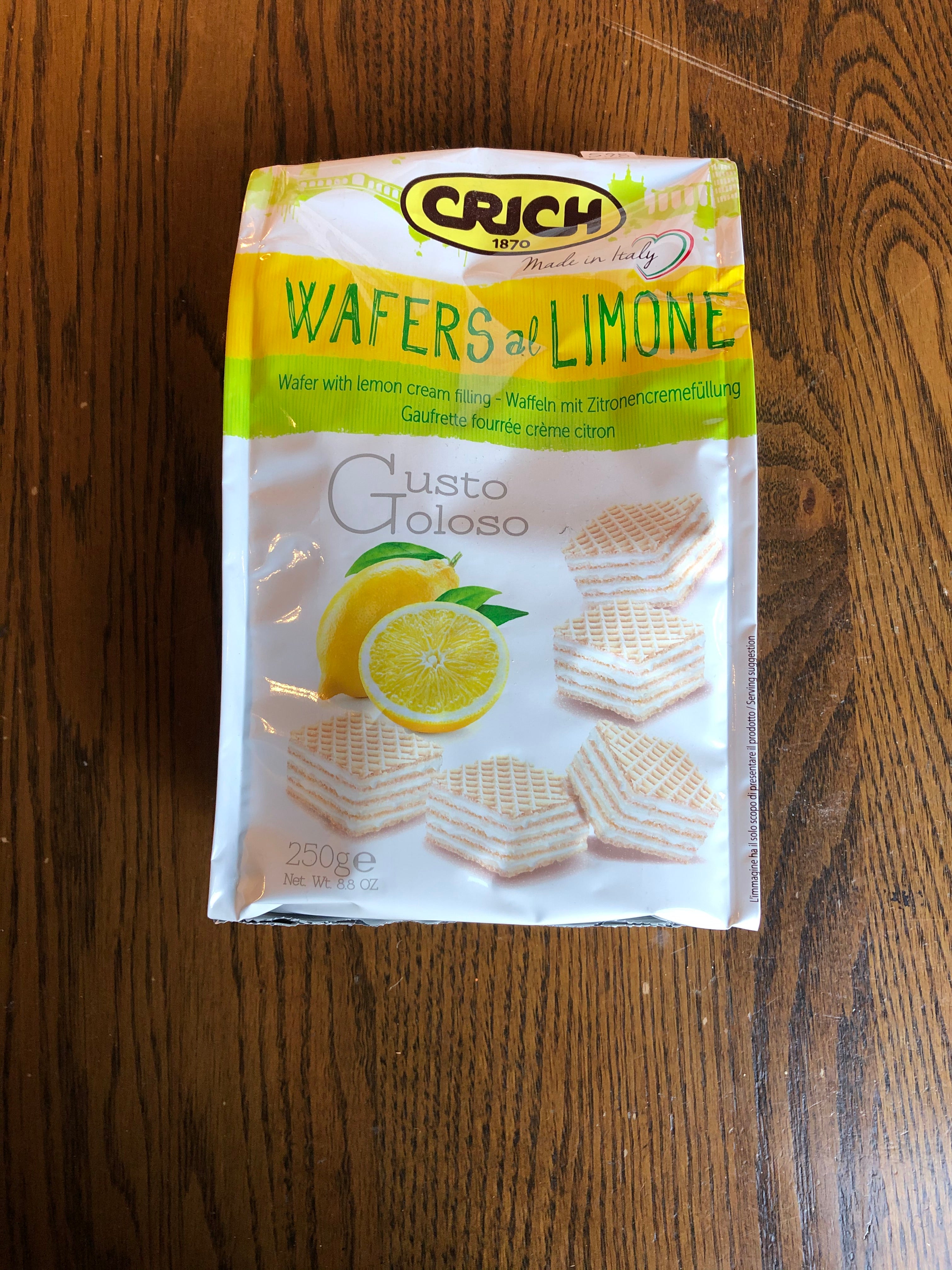 Crich Wafers al Limone