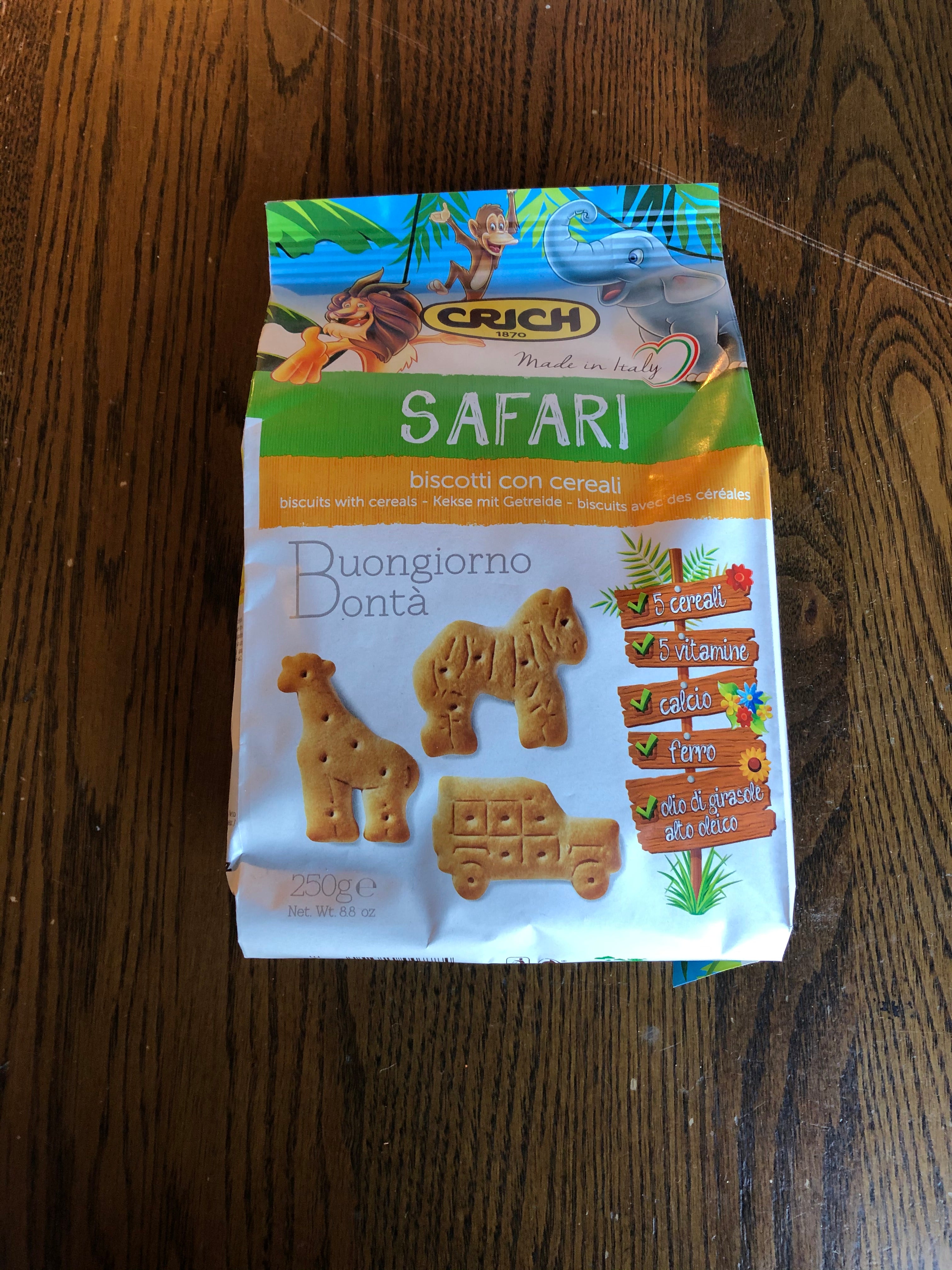 Crich Safari Biscotti Cereali